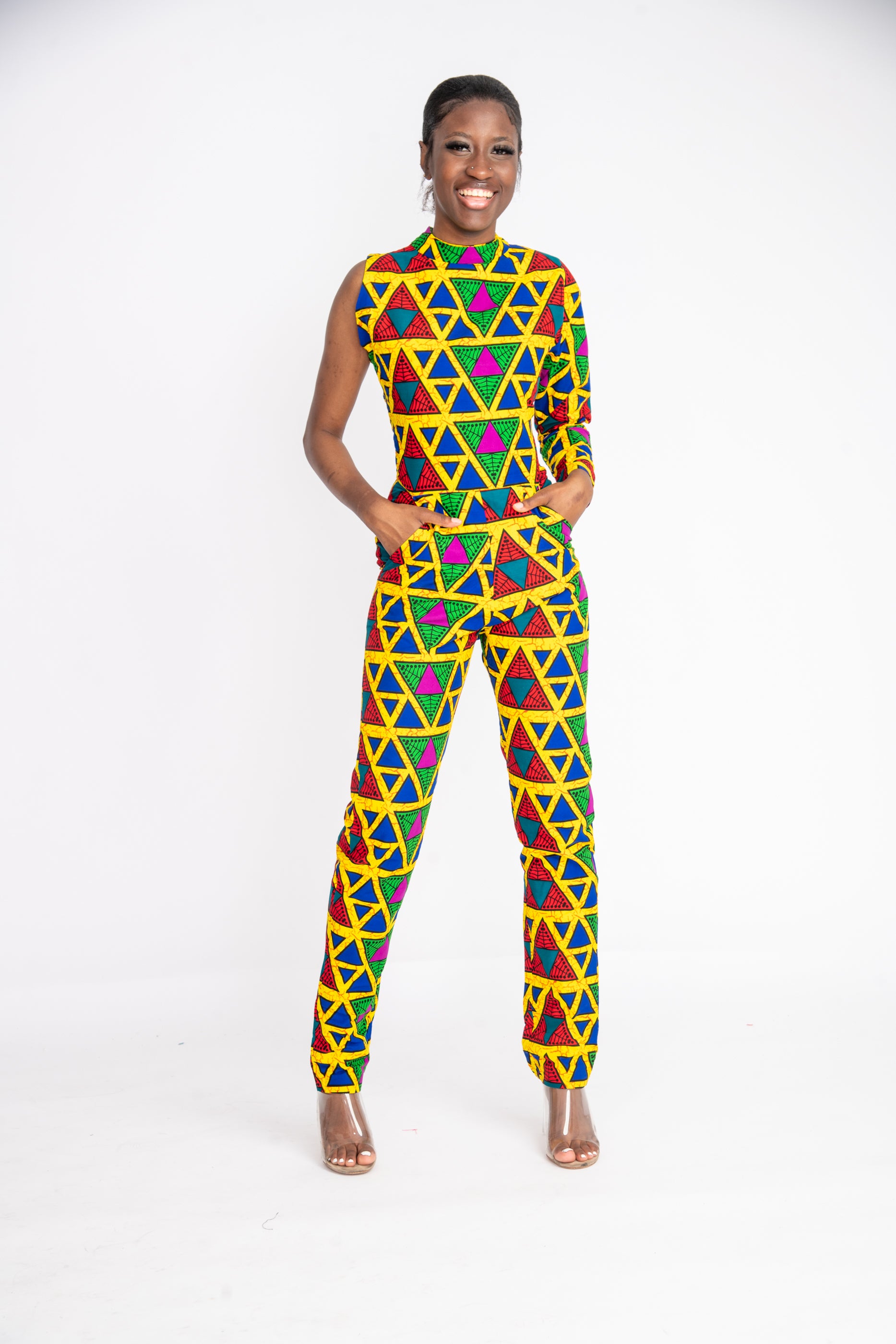 Ireni  African Print Ankara Jumpsuit
