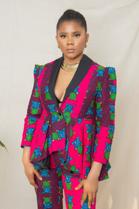 Omalicha African Print Women's Suit