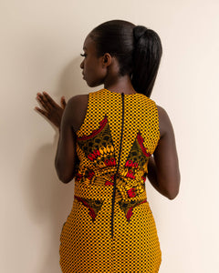 Rumi African print Dress