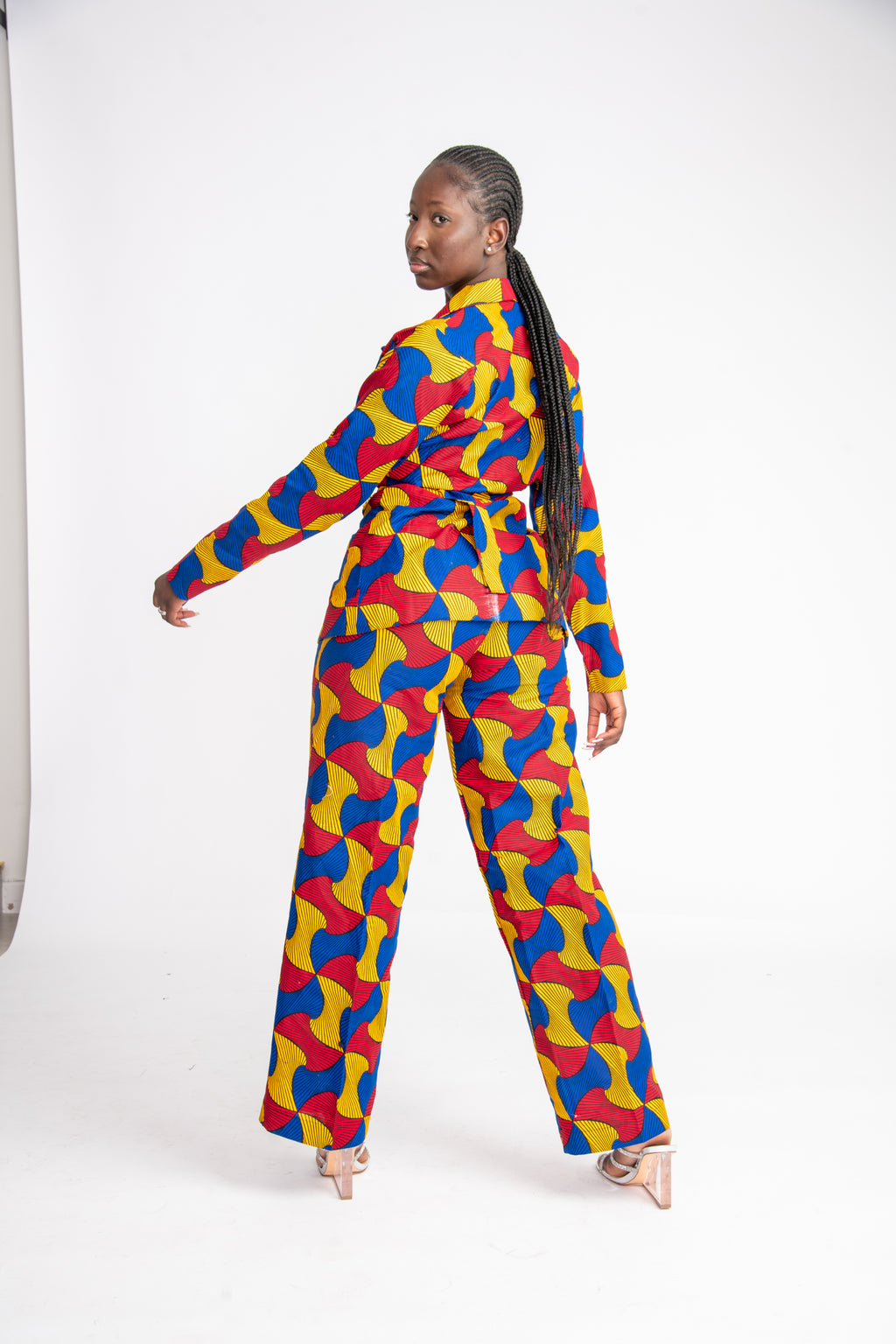 Onyin African Print 2 Piece Suit Set