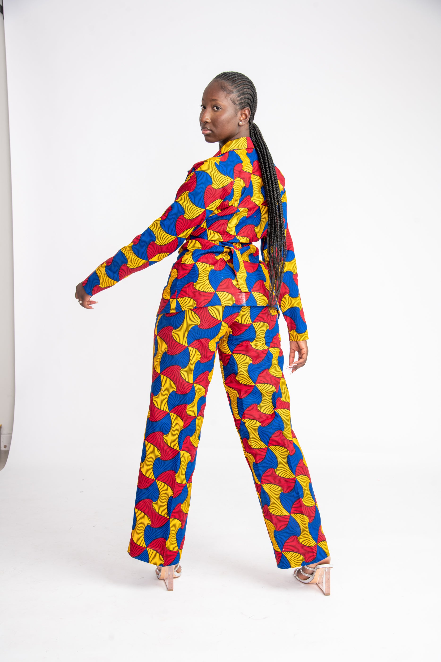 Onyin African Print 2 Piece Suit Set