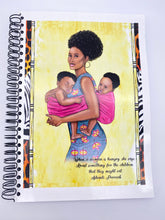 Load image into Gallery viewer, African proverb inspirational Journal wire notebooks
