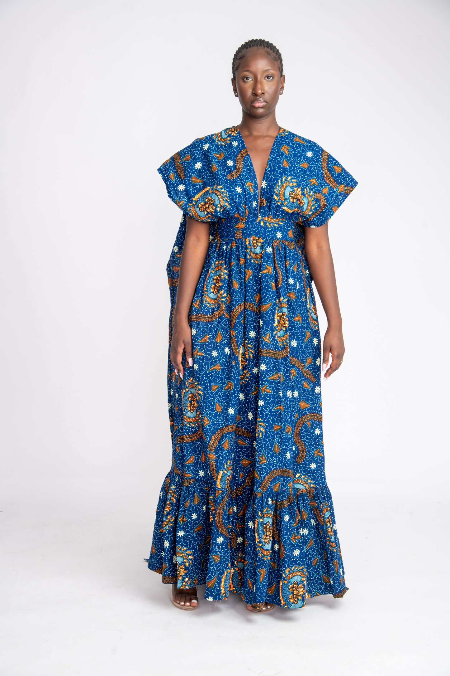 Tari African Print infinity Dress – Afrothrone