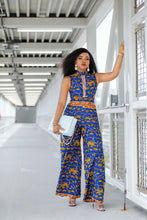 Load image into Gallery viewer, Toke African print Ankara jumpsuit