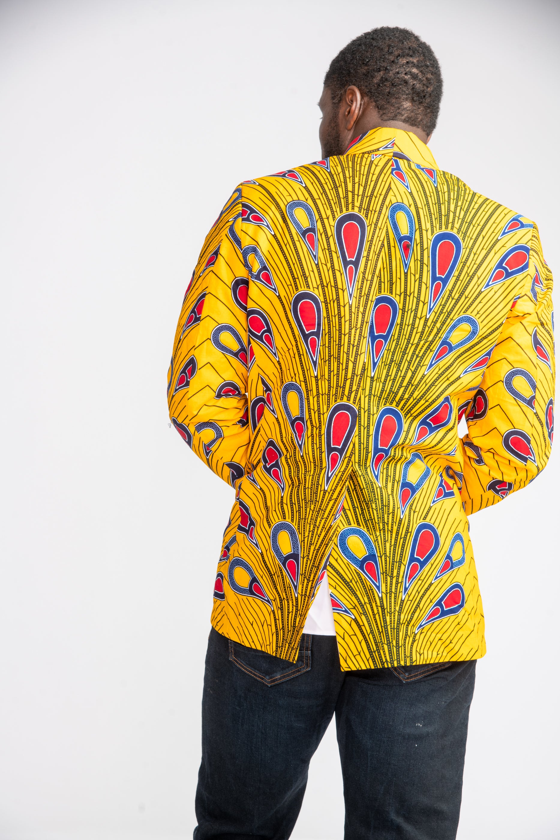 Sinachi Men African Print Jacket