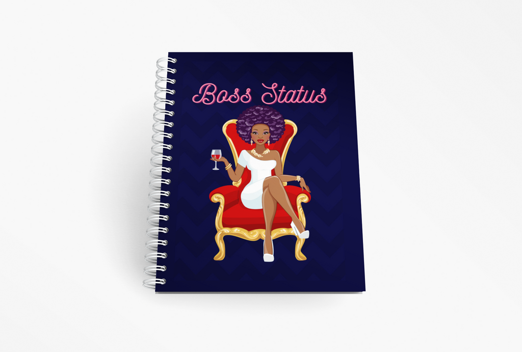 Boss Status Spiral Notebook / Journal