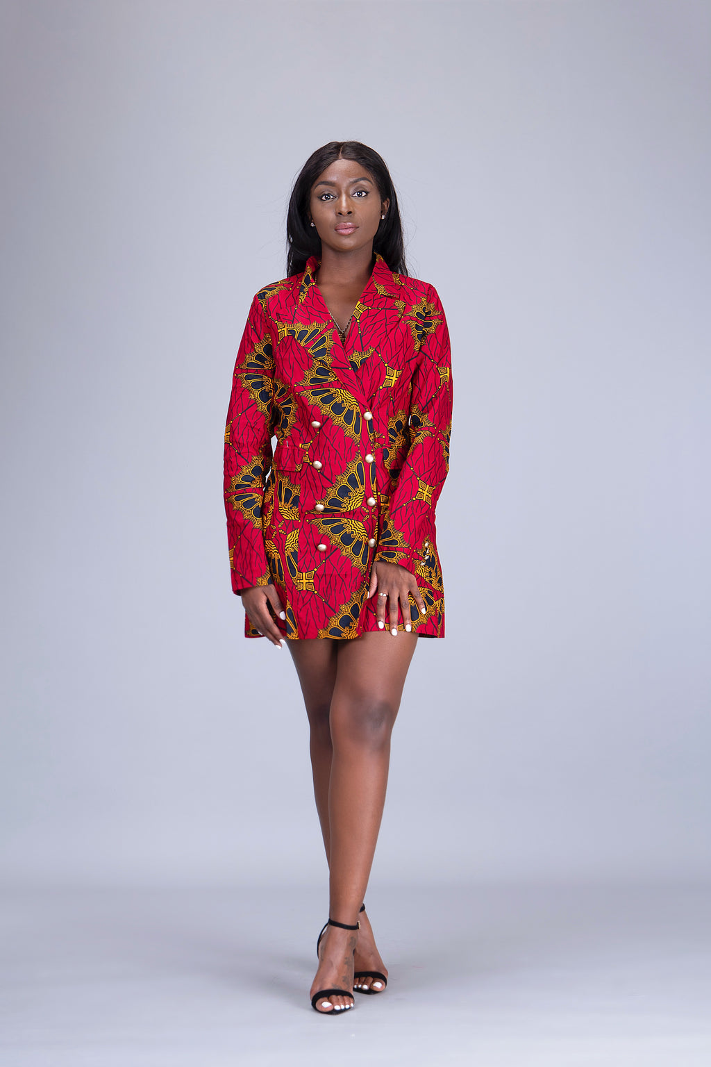 Lola African print 2 piece Suit set - Afrothrone