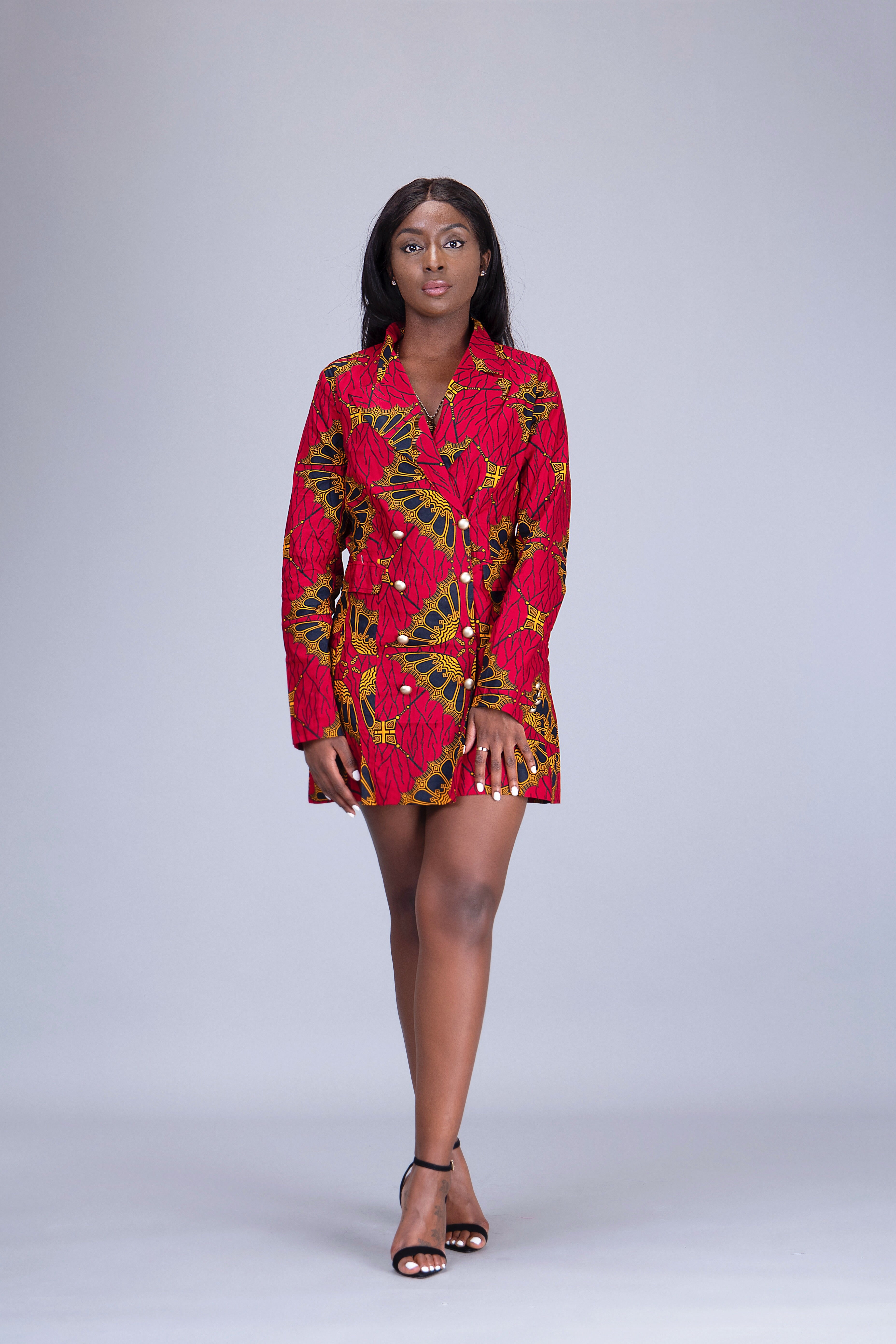 Lola African print 2 piece Suit set - Afrothrone