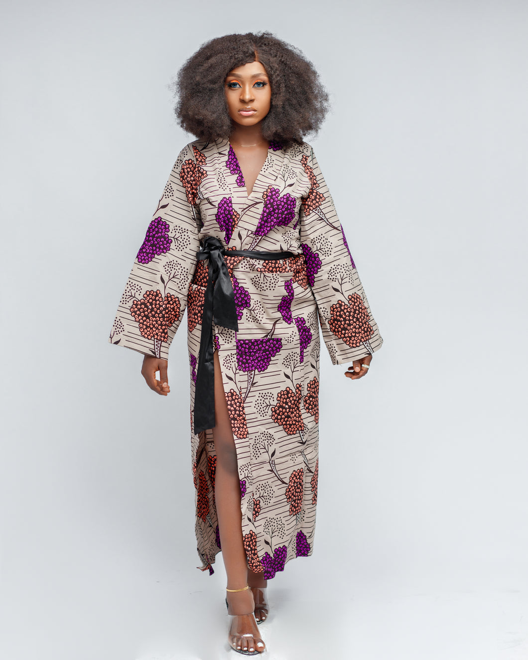 Nala African print Ankara kimono Duster
