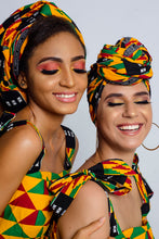 Carregar imagem no visualizador da galeria, Ono African Print headwrap - Afrothrone