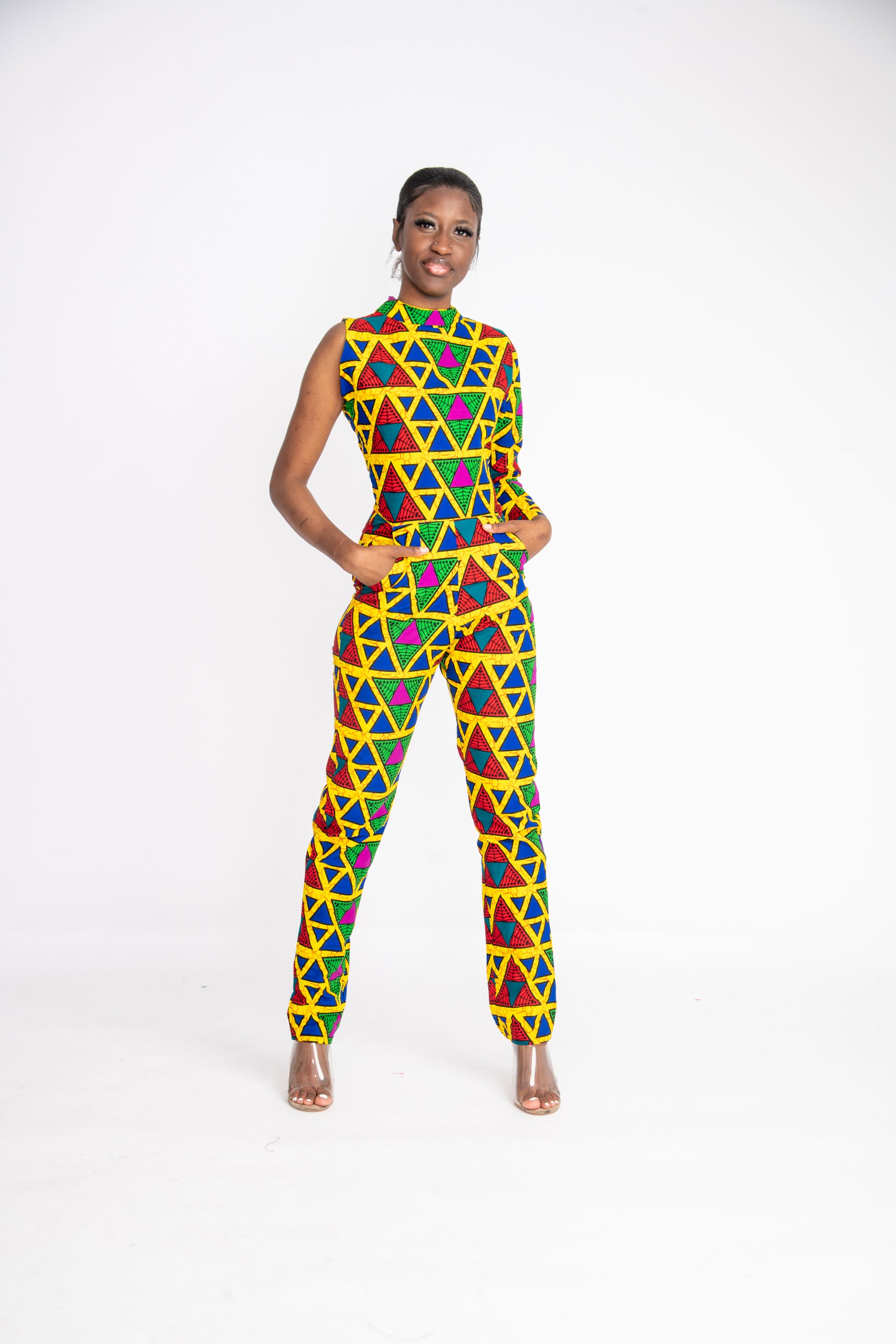 Ireni  African Print Ankara Jumpsuit