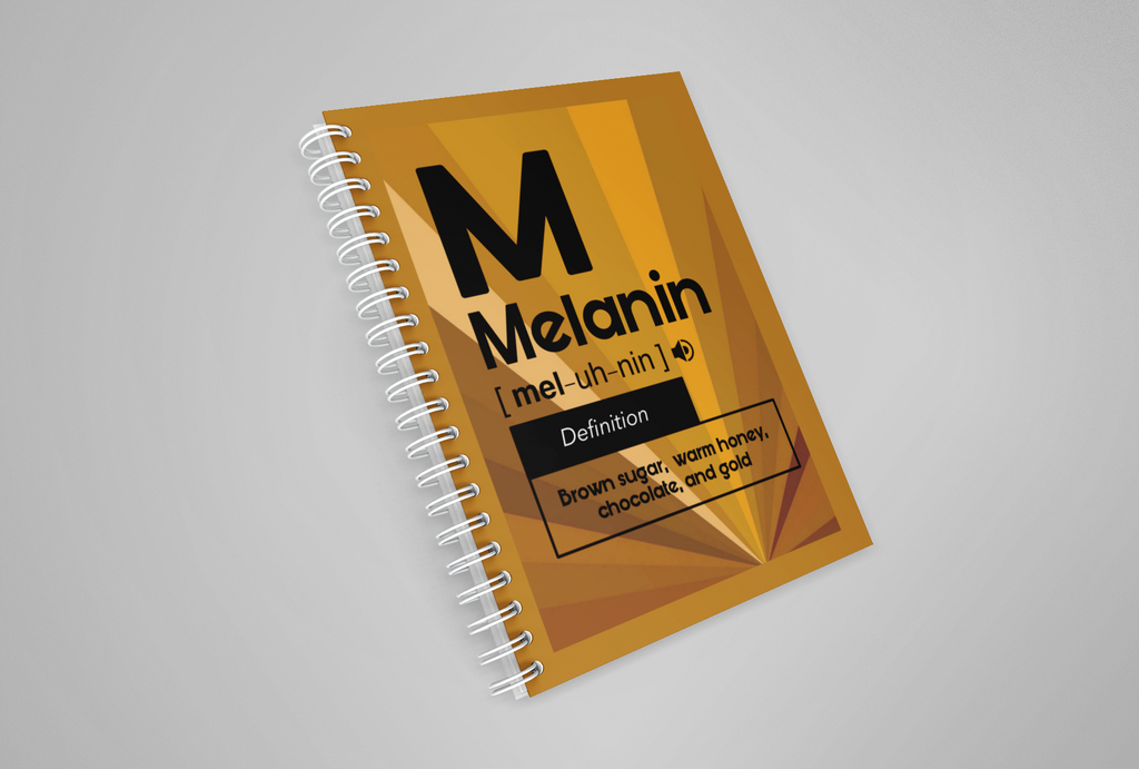 Melanin Spiral notebook/Journal