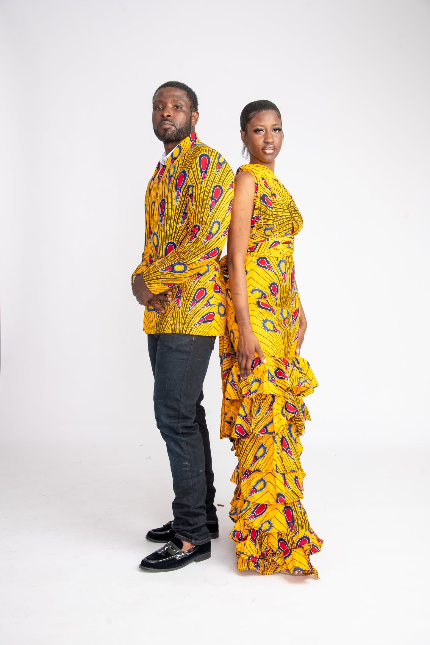 Sinachi Couples Matching African Outfits