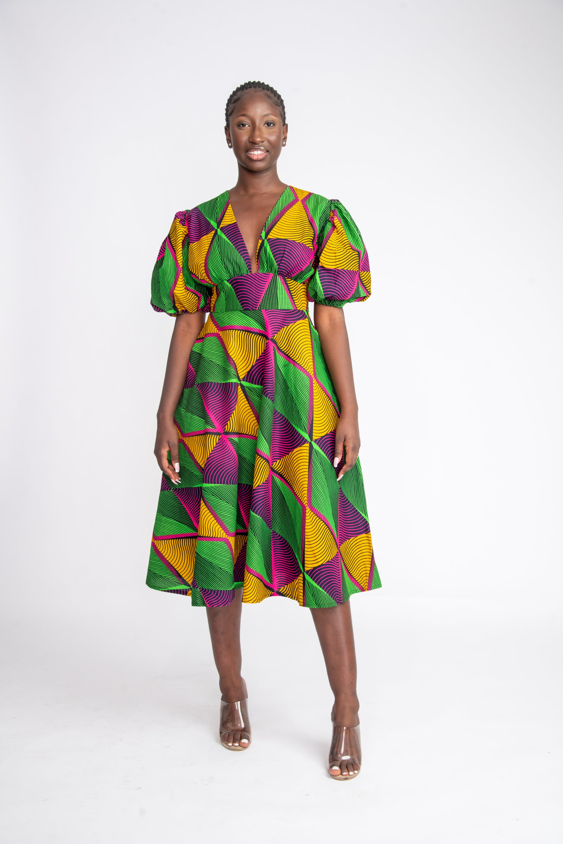 gown  Ankara gown  Ankara dresses  Ankara dress  African print skater dress  African print midi dress  African print dresses  African Print dress  African midi dress  African dresses  African dress