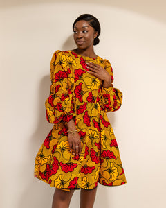 Bukola African print Dress