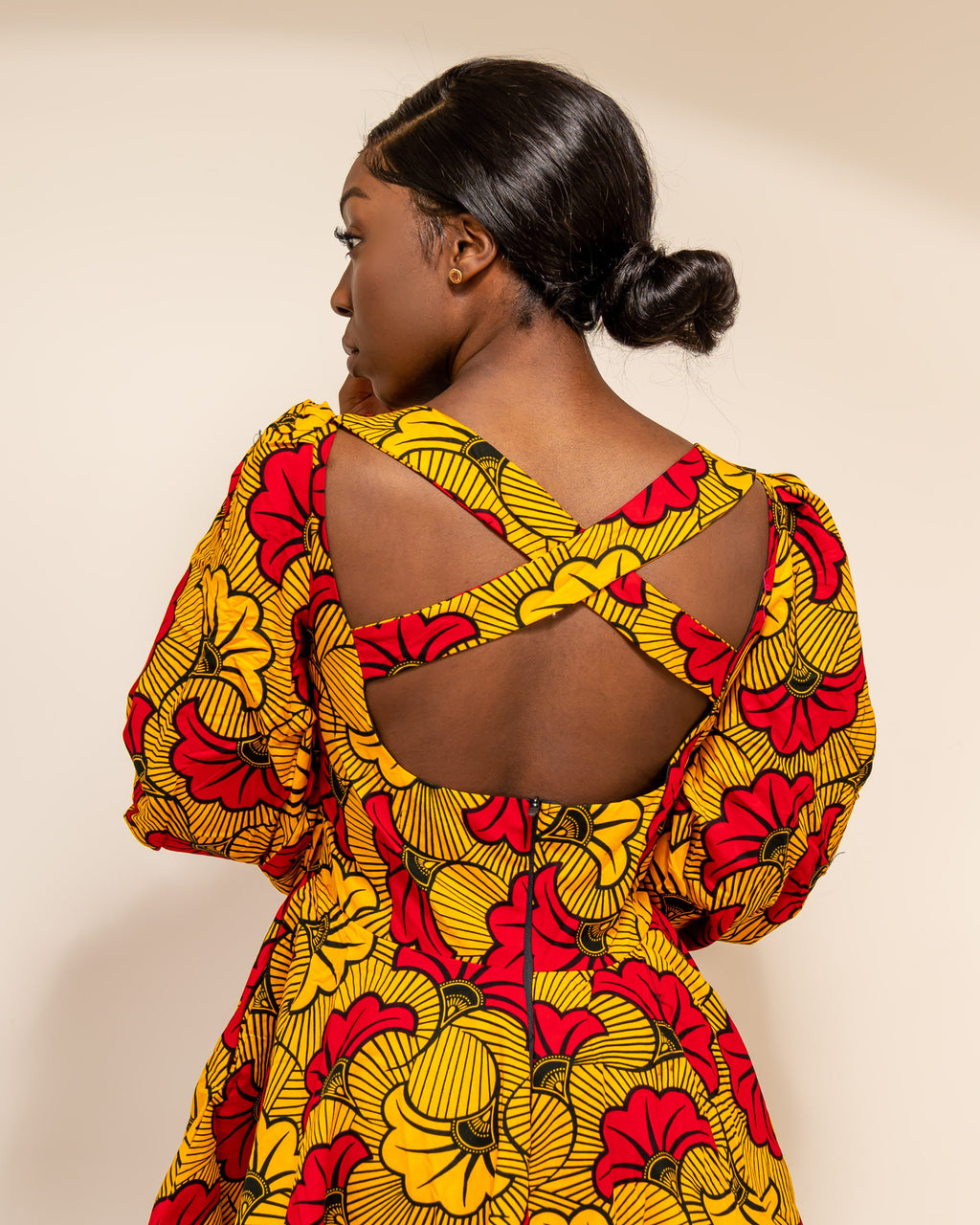 Bukola African print Dress