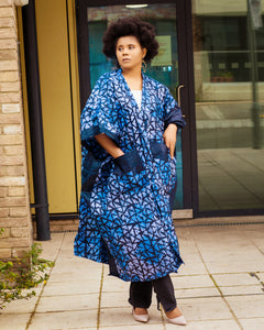 Ganiyat Adire African Batik Kimono