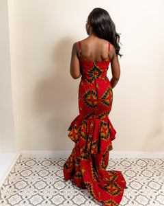 Ireri African print Dress