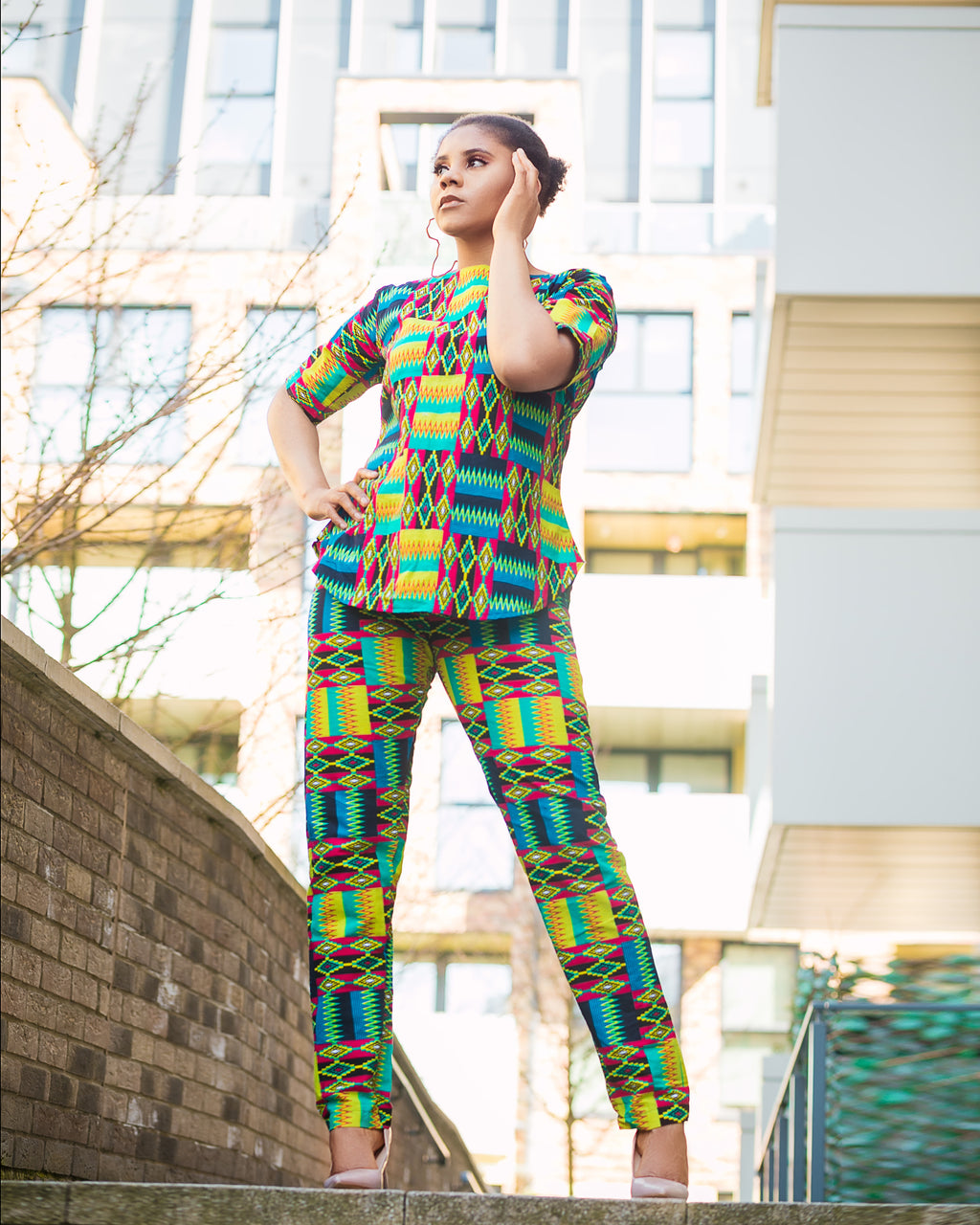 Kuukuwa African Print 2 Piece Set