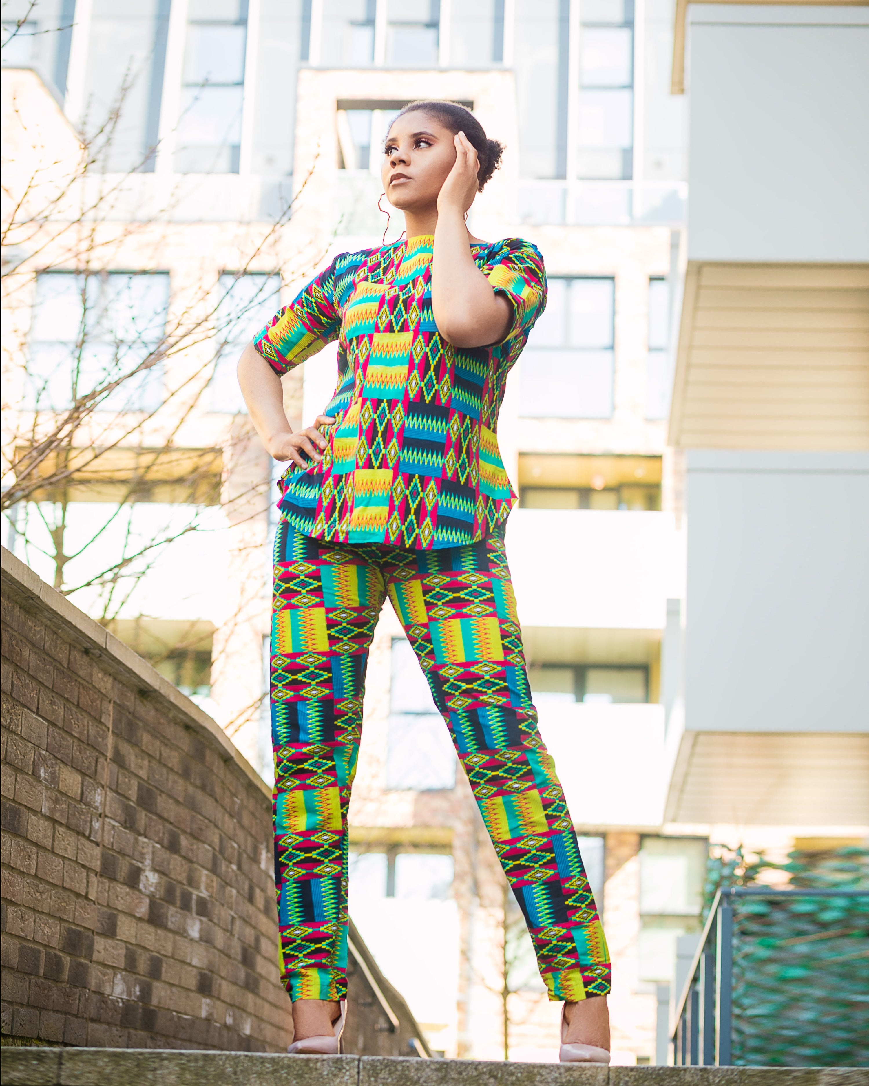 Kuukuwa African Print 2 Piece Set