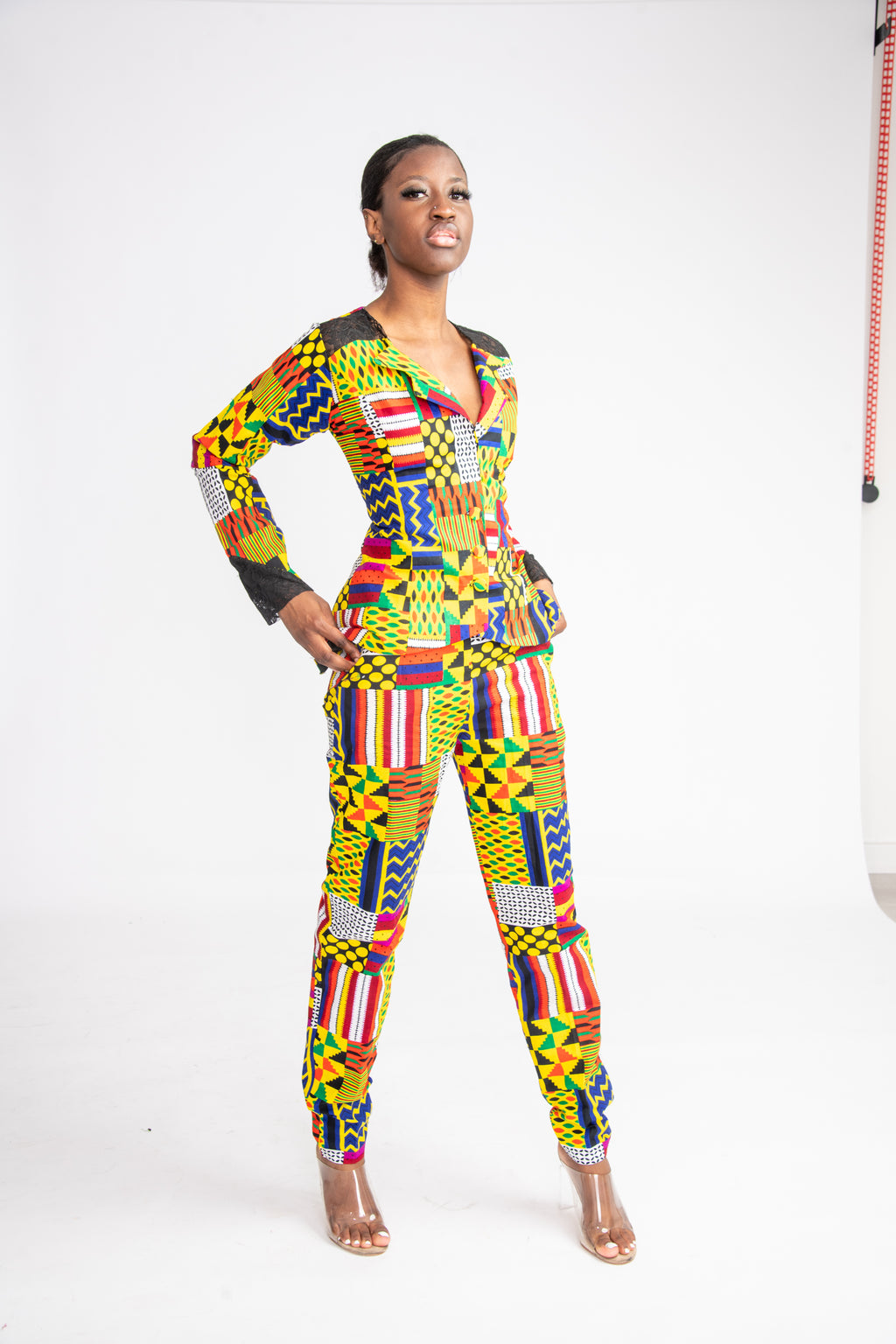 Reva African Print 2 Piece Set
