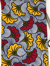 Load image into Gallery viewer, African fabric 100% cotton, African print fabric by the yard