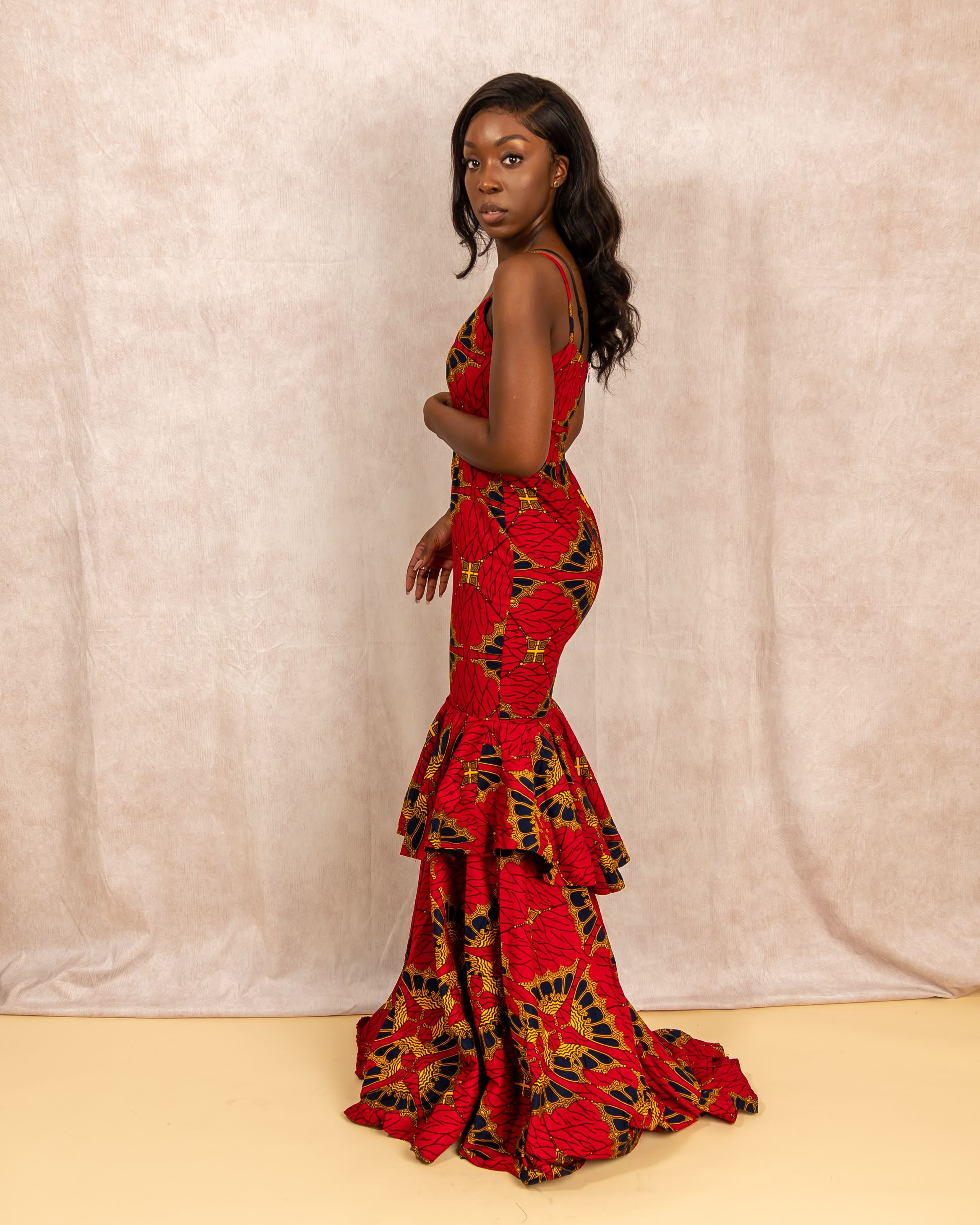 Ireri African print Dress