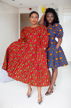 Load image into Gallery viewer, African print Feechi dress