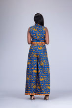 Load image into Gallery viewer, Toke African print Ankara jumpsuit - Afrothrone