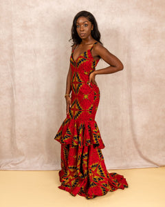 Ireri African print Dress
