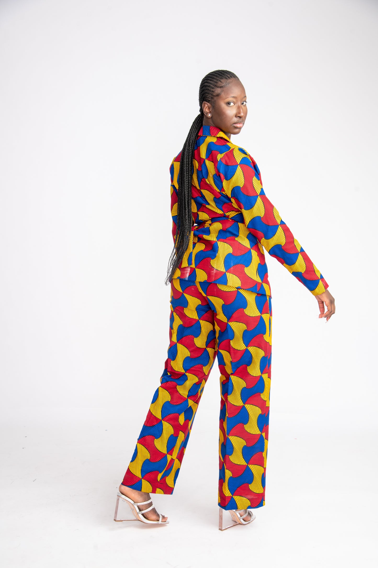 Onyin African Print 2 Piece Suit Set