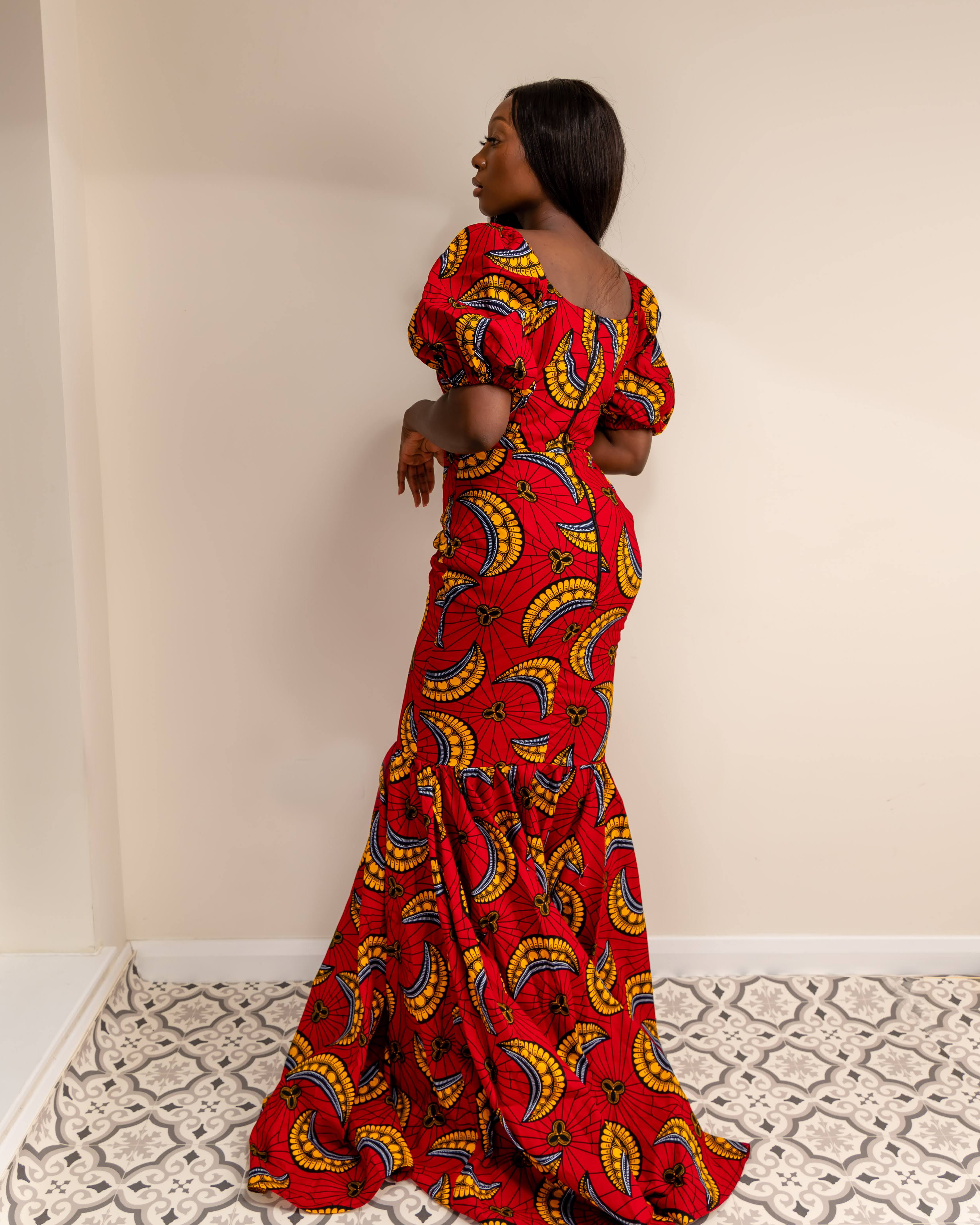 Rakiya African print Dress
