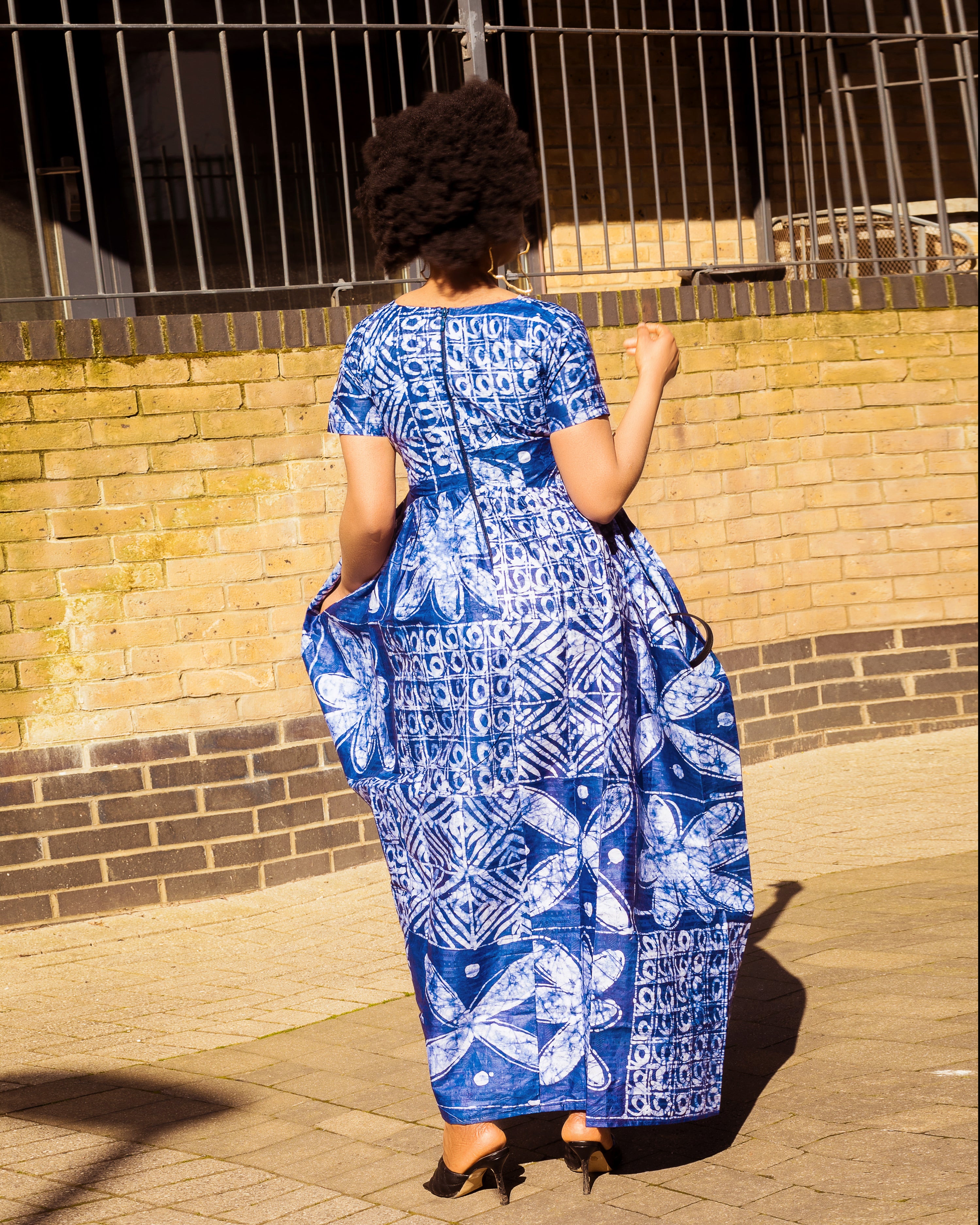 Funmi Adire African Batik dress – Afrothrone