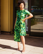 Load image into Gallery viewer, Bisi African Tie dye Asymmetrical dress