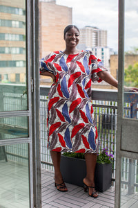 African print Latricia Multifunctional Dress/top