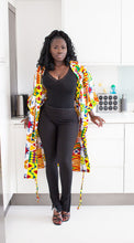 Load image into Gallery viewer, African print Tanya dress/kimono