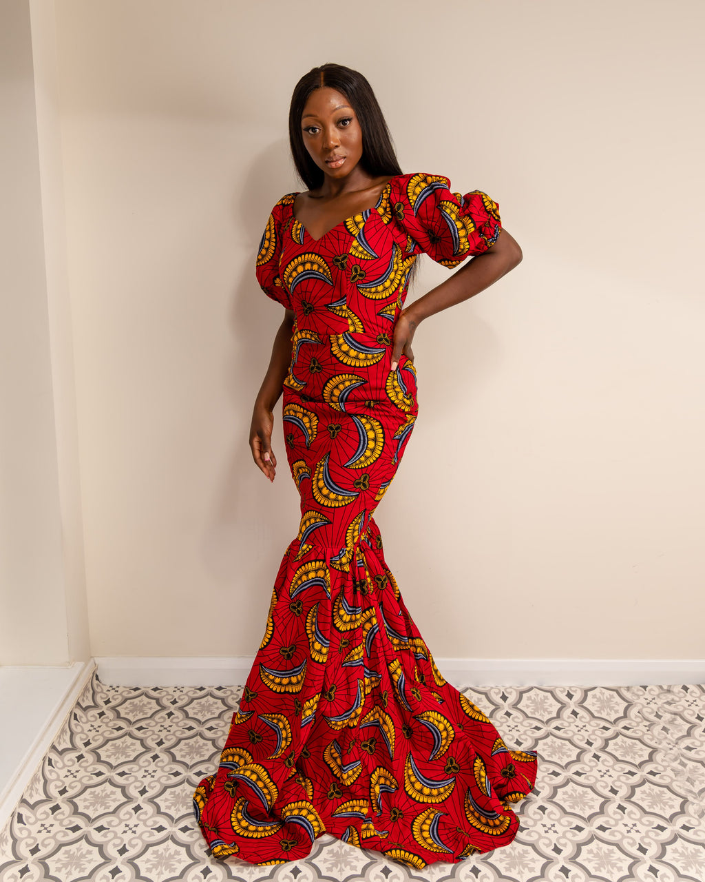 Rakiya African print Dress