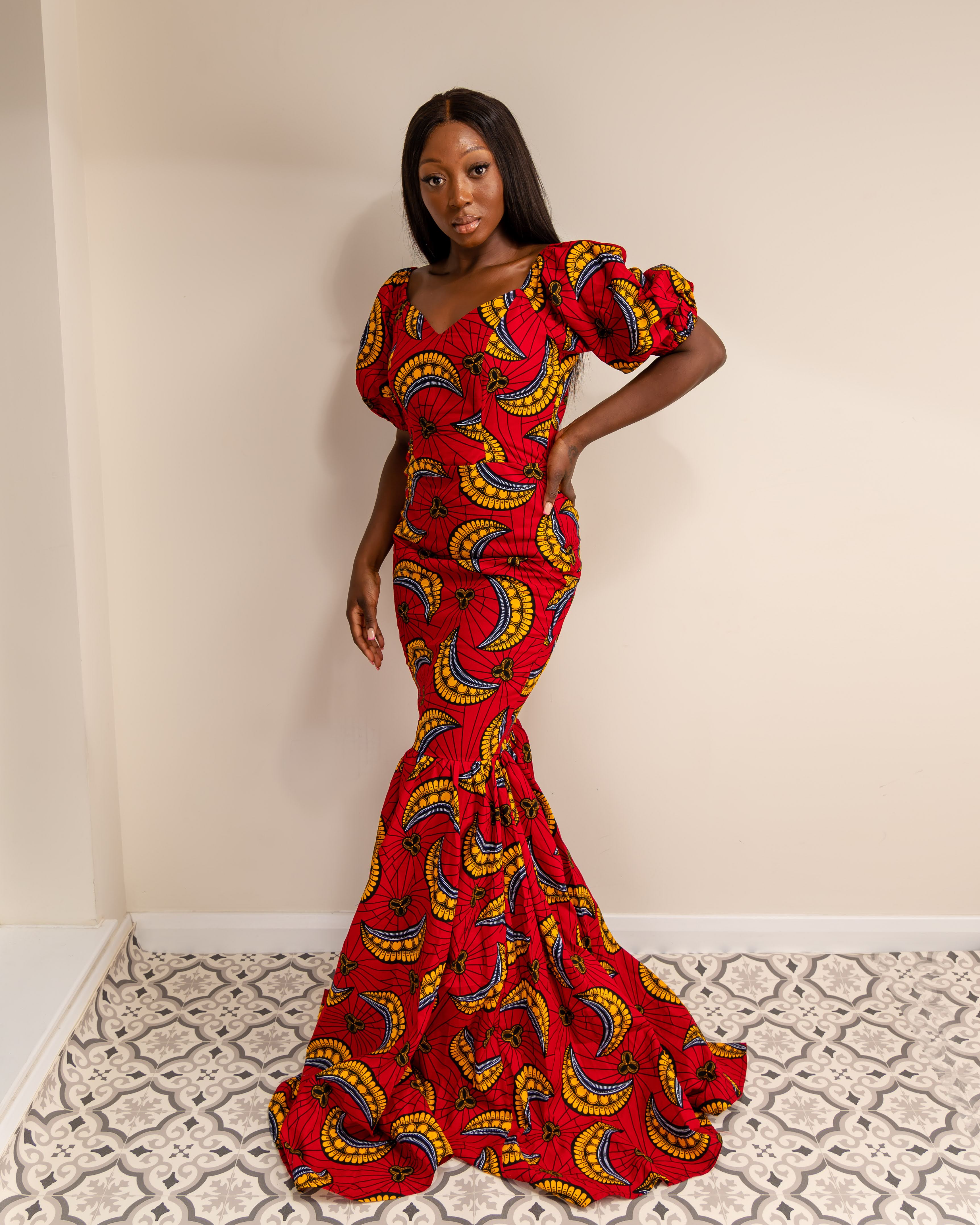 Rakiya African print Dress