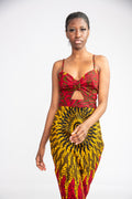Korra African Print Dress