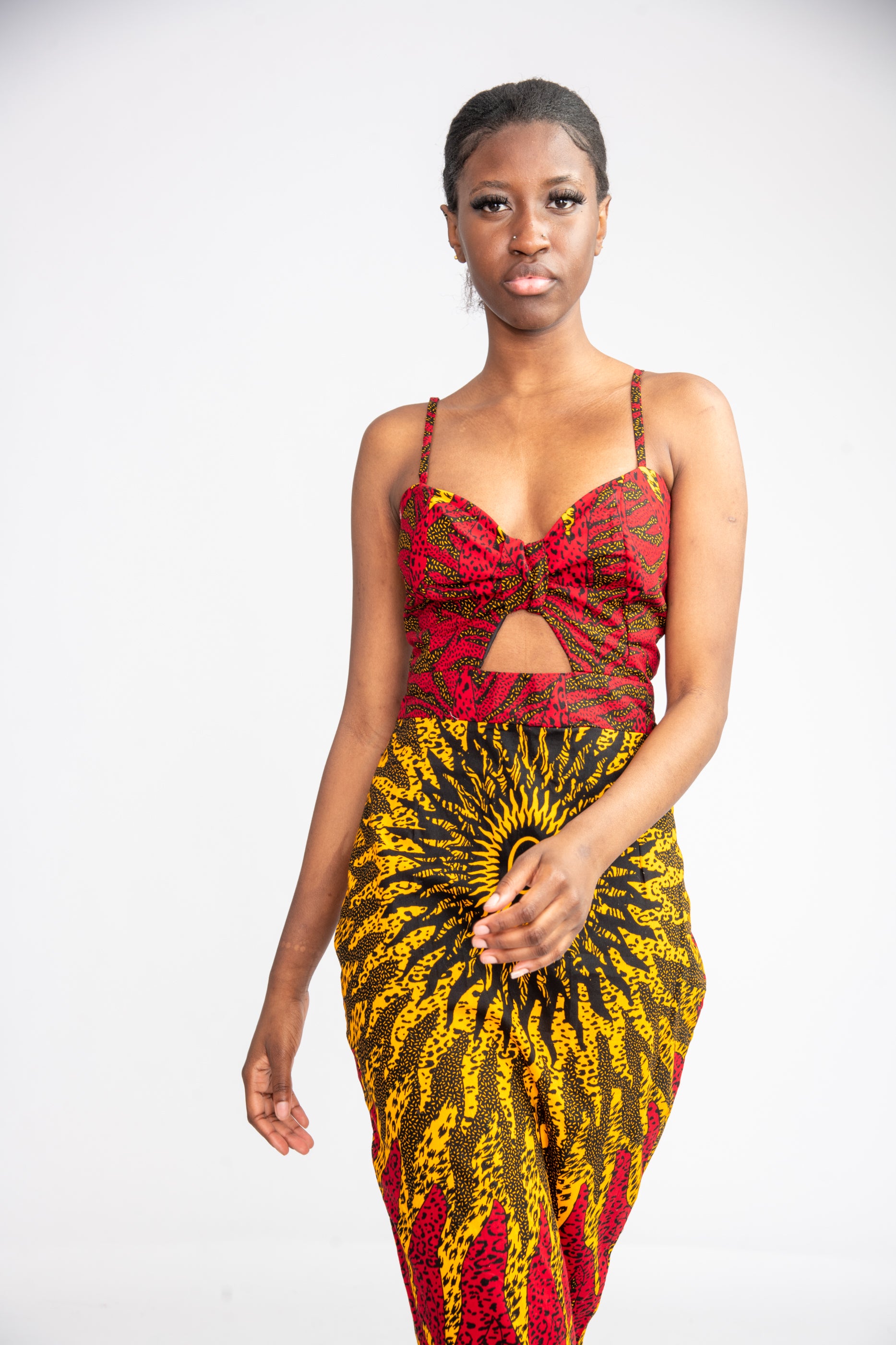 Korra African Print Dress
