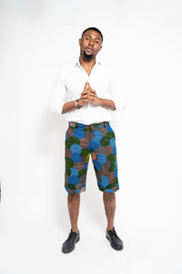 Sani African Print Men Shorts